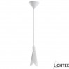 Пендел DELTA 1хЕ14 Ø160 бял Lightex