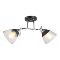 Полилей TELMA 2xE27  черно+хром  Lightex