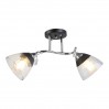 Полилей TELMA 2xE27  черно+хром  Lightex