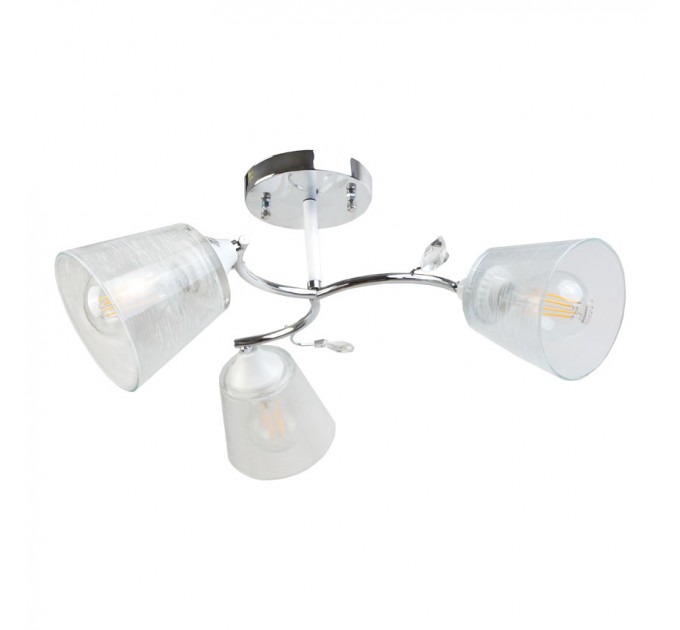 Полилей NORMA 3xE27 хром  Lightex
