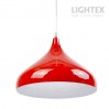 Пендел TESA 1XE27 червен Ø320 Lightex