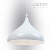 Пендел TESA 1XE27 бял Ø320 Lightex