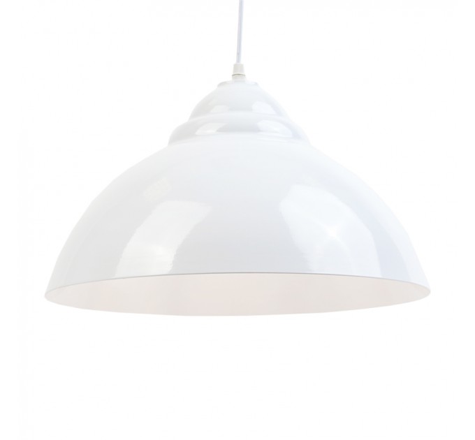 Пендел GILIAN 1XE27 Ø380 бял Lightex