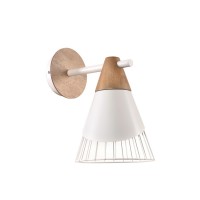 Аплик ABEL 1xE27 бял 175x250x263mm Lightex