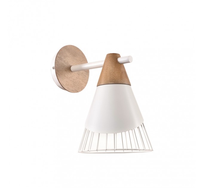 Аплик ABEL 1xE27 бял 175x250x263mm Lightex