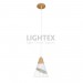 Пендел ABEL 1xE27 бял 175x1000mm Lightex