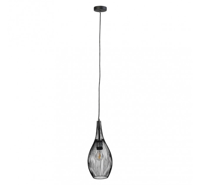 Пендел BARON 1xE27 Ø180mm х1200mm черен Lightex