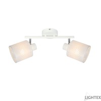 Спот BLANKA 2xE14 бял 300x180x150mm Lightex