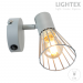 Аплик SILVIA 1xE14 сив 120x80x150mm Lightex