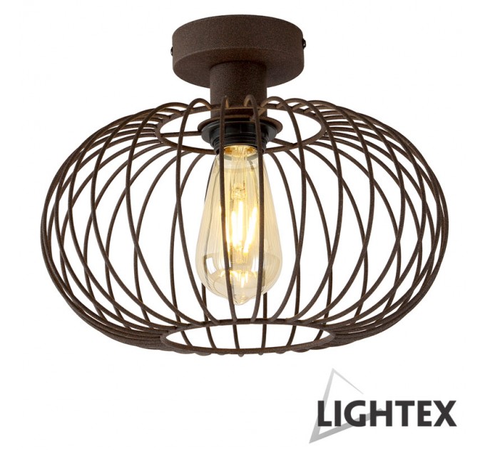 Полилей SANDRA 1xE27 рустик 300x230mm Lightex