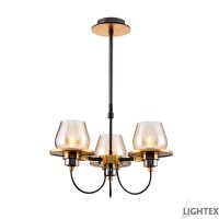 Полилей ARIA 3xE14 злато 450x750mm Lightex