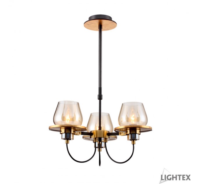 Полилей ARIA 3xE14 злато 450x750mm Lightex