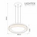Полилей FRANCINE Ø500mm 3xE27 220V Lightex