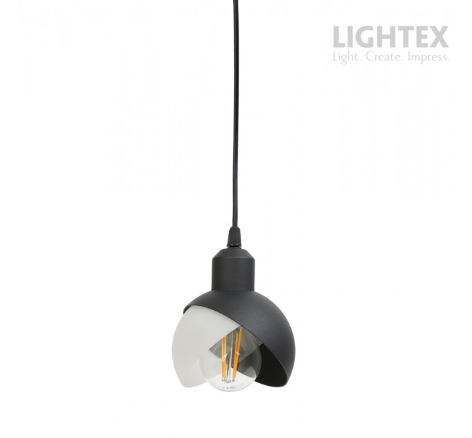 Пендел FLORENCE 1xE27 черен 120x1150mm Lightex