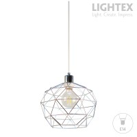 Пендел ELEA 1хE27 Ø28 H120сm хром Lightex