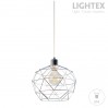 Пендел ELEA 1хE27 Ø28 H120сm хром Lightex