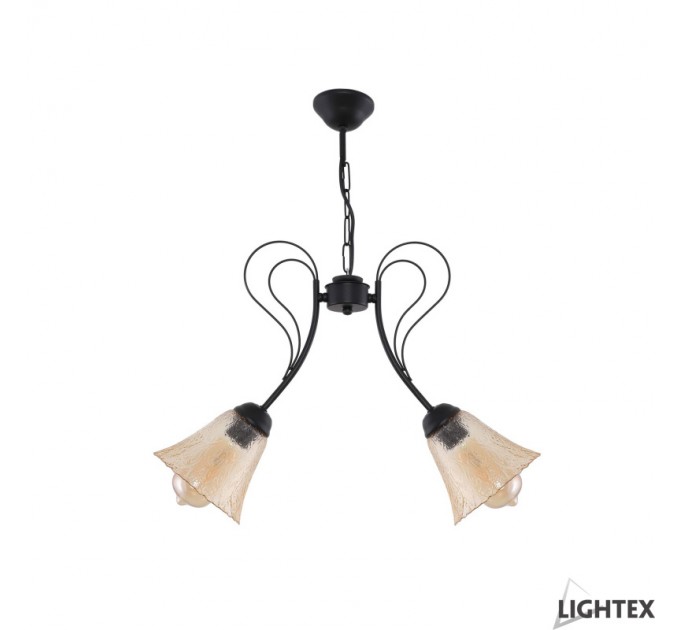 Полилей ANITA 2хЕ27 черен Lightex