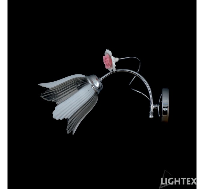 Аплик ROSALIA Е27 хром Lightex