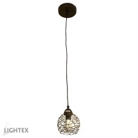 Пендел MARINA 1хЕ14 черен антик Lightex