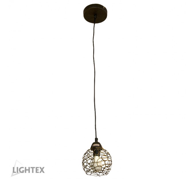 Пендел MARINA 1хЕ14 черен антик Lightex