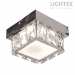 LED Аплик ALICE 8W 4000K 420lm 120x120mm стомана+кристал Lightex