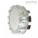 LED Аплик ALICE 10W 4000K 585lm Ø150mm стомана+кристал Lightex