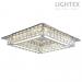 LED полилей ALICE 20W 4000K 1300lm 400x400mm стомана+кристал Lightex