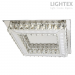 LED полилей ALICE 20W 4000K 1300lm 400x400mm стомана+кристал Lightex