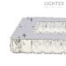 LED полилей ALICE 32W 4000K 2080lm 700x300mm стомана+кристал Lightex