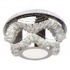 LED полилей ASMARA 48W 3000K-4500K-6500K 4320lm 220V  с Bluetooth,Usb порт и дистанционно управление хром Ø400 Lightex