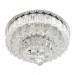LED полилей DOHA 4xE14+55W LED 3000K-4500K-6500K 4950lm 220V с Bluetooth,Usb порт и дистанционно управление хром Ø500 Lightex