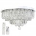 LED полилей DOHA 4xE14+55W LED 3000K-4500K-6500K 4950lm 220V с Bluetooth,Usb порт и дистанционно управление хром Ø500 Lightex