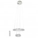 LED полилей ELENA 50W 3000K+4500K+6500K 4500lm 220V с дистанционно управление хром Ø400+Ø180 H1000 Lightex