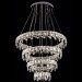 LED полилей MEDINA 118W 3000K+4500K+6500K 10620lm 220V с дист.управление хром Ø600+Ø500+Ø350+Ø200 H1000 Lightex