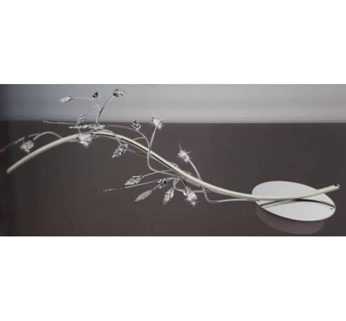LED аплик LEAF 20W 4000K 1350lm 1100x365x345mm хром Lightex