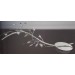 LED аплик LEAF 20W 4000K 1350lm 1100x365x345mm хром Lightex