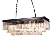 Полилей AZZUR 6хЕ14 кристал 600x250mm  Lightex