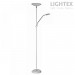 LED лампион BRICO бял 18W+5W 3000K 1400lm +345lm H180cm Lightex