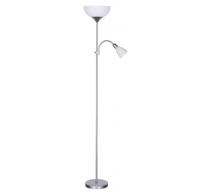 Лампион ARTEMIS II сребрист 1xE27+1xE14 H178cm Lightex