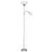 Лампион ARTEMIS II сребрист 1xE27+1xE14 H178cm Lightex
