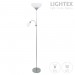 Лампион ARTEMIS II сребрист 1xE27+1xE14 H178cm Lightex