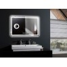 LED Огледало за баня 18W  3000K-6000K 1200Lm IP44 240V  800x600x45mm Anti fog,димиране,Touch дисплей,часовник Lightex