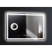 LED Огледало за баня 18W  3000K-6000K 1200Lm IP44 240V  800x600x45mm Anti fog,димиране,Touch дисплей,часовник Lightex