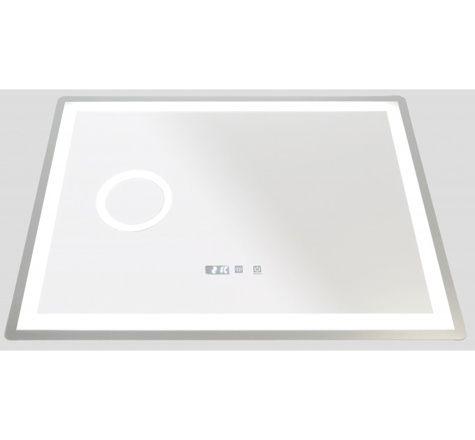 LED Огледало за баня 18W  3000K-6000K 1200Lm IP44 240V  800x600x45mm Anti fog,димиране,Touch дисплей,часовник Lightex