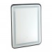 LED Огледало за баня 32W 3000K-6500K 1639Lm IP44 240V 700x500mm Anti fog, Touch дисплей, димиране, черно Lightex