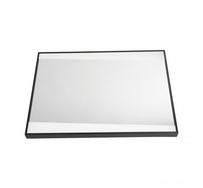 LED Огледало за баня 32W 4000K 1507Lm IP44 240V 700x500mm Anti fog, хоризонтален или вертикален монтаж ,черно Lightex