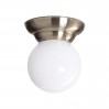 Плафон ALEDO 1хЕ14 месинг антик Ø170 IP44 Lightex