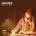 LED лампа за книга LUZ димируема 1.8W 60lm 1600K-4200K-6000K battery 5V 500mAh USB type-C IP 44 със щипка и гъвкаво рамо черна Lightex