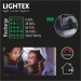 LED лампа за книга LUZ димируема 1.8W 60lm 1600K-4200K-6000K battery 5V 500mAh USB type-C IP 44 със щипка и гъвкаво рамо черна Lightex