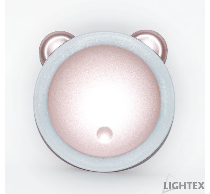 LED светещо огледало 0.3W 5V 3000K/4000K/6000K 25lm 500mAh розовo Lightex